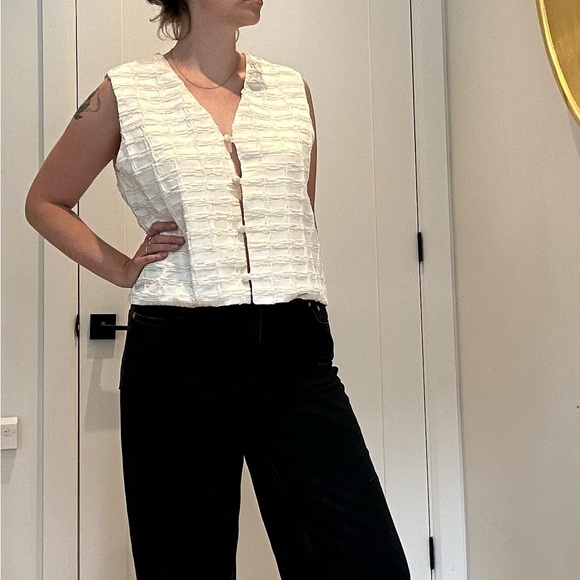 vintage clichy vest - Picture 2 of 5